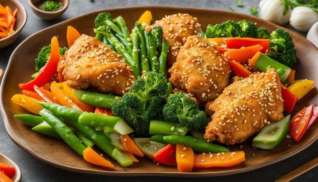 Healthy Sesame Chicken