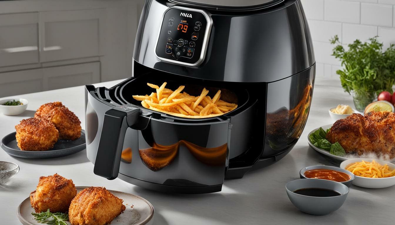 Preheating Ninja Air Fryer