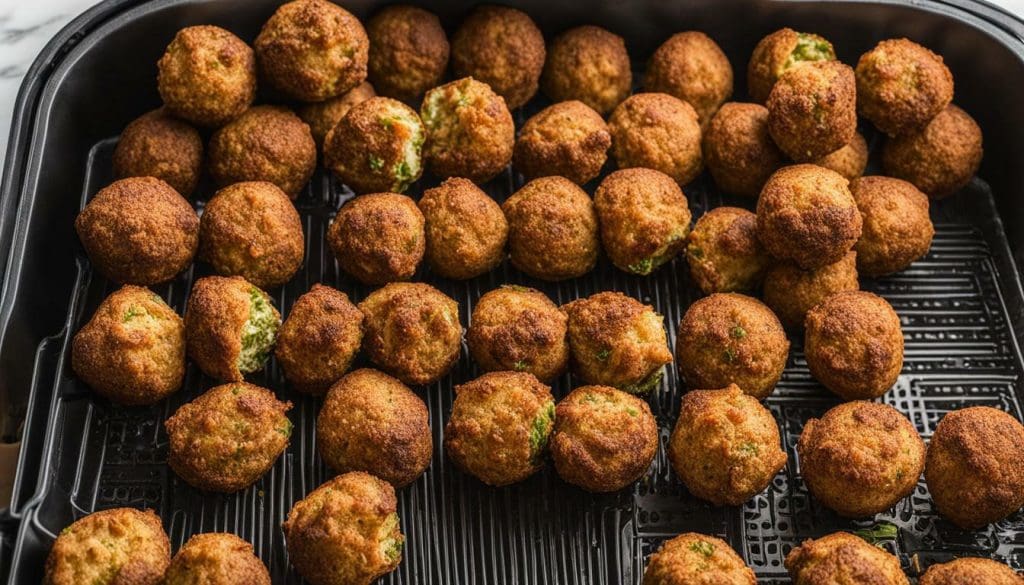 Trader Joe's falafel in an air fryer