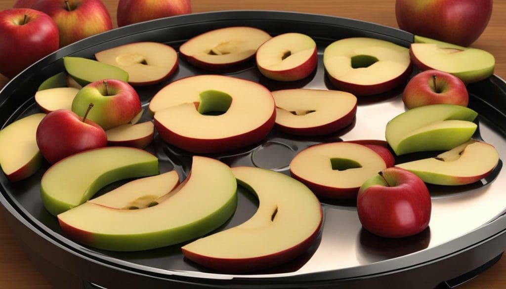 air fryer apple chips