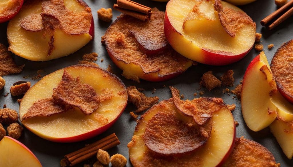 air fryer apple crisps
