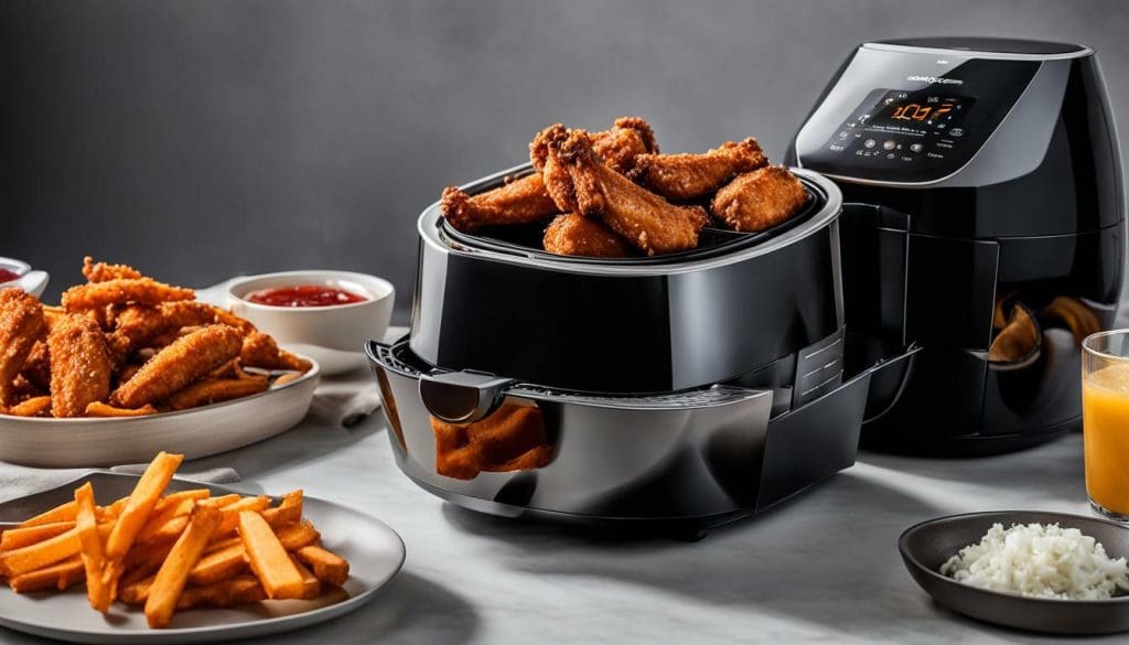 air fryer cooking