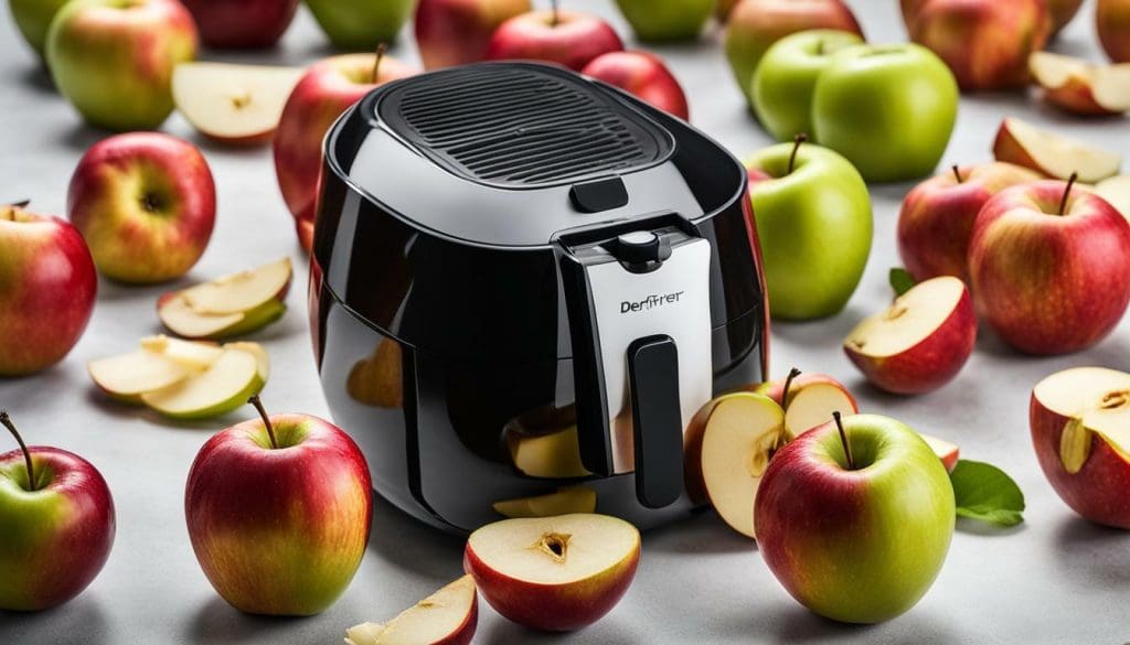air fryer dehydrated apples