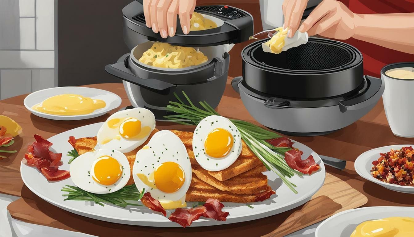Soft Boil Egg Air Fryer | Spicy Buffalo