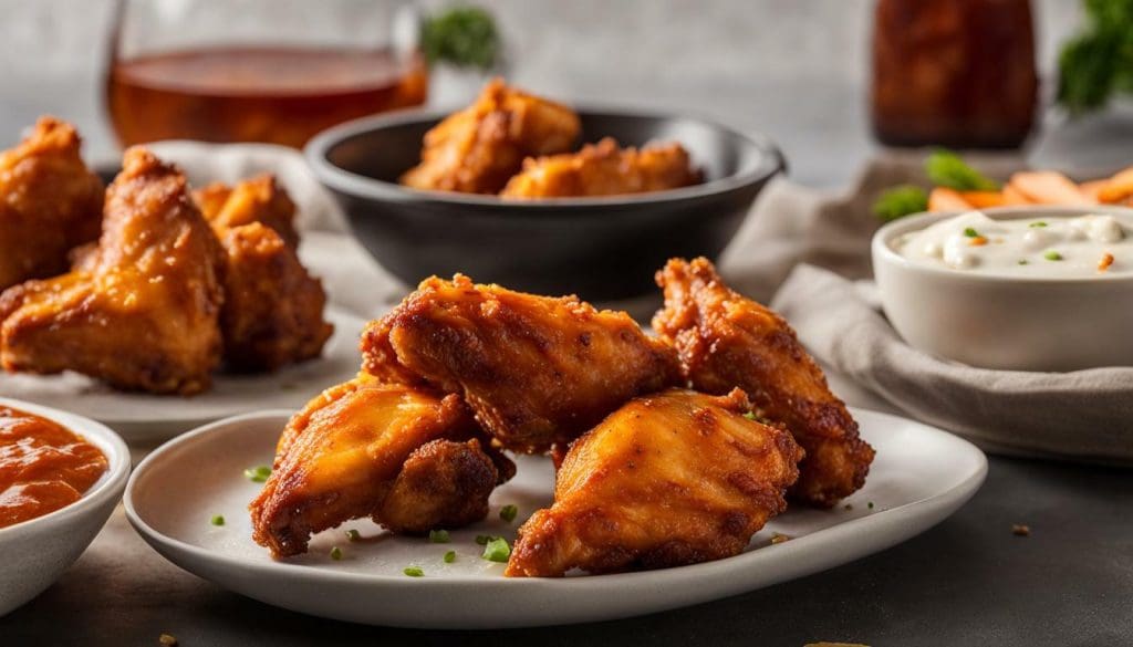 best air fryer temp for tyson frozen chicken wings