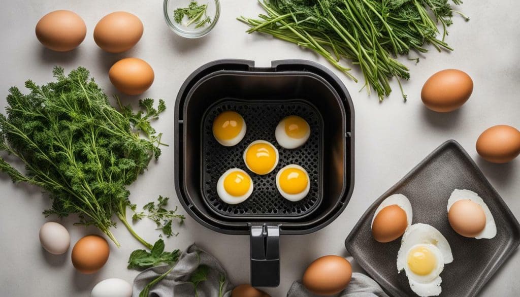 best method for cooking soft boiled eggs in air fryer