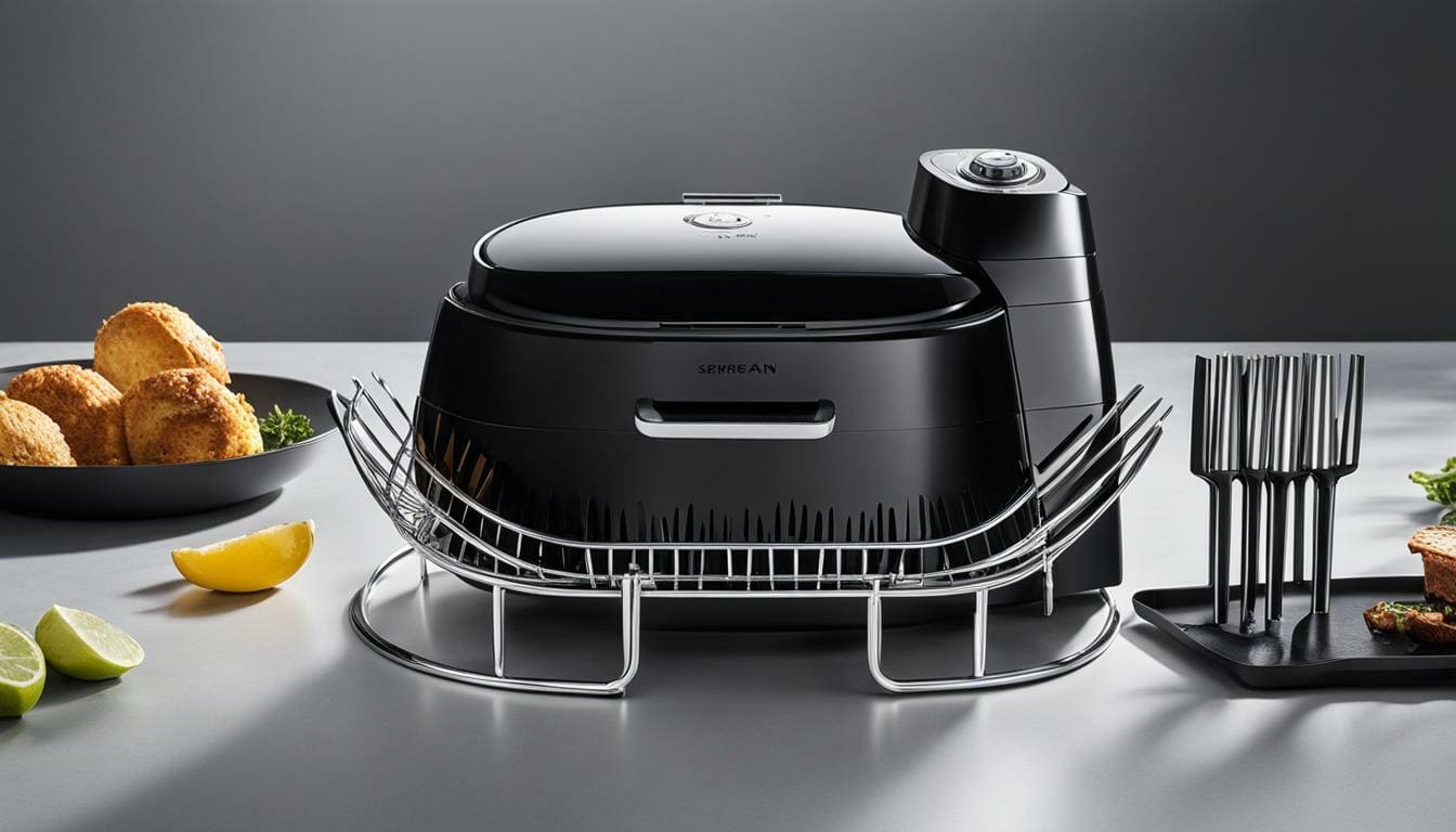 can you put metal in an air fryer