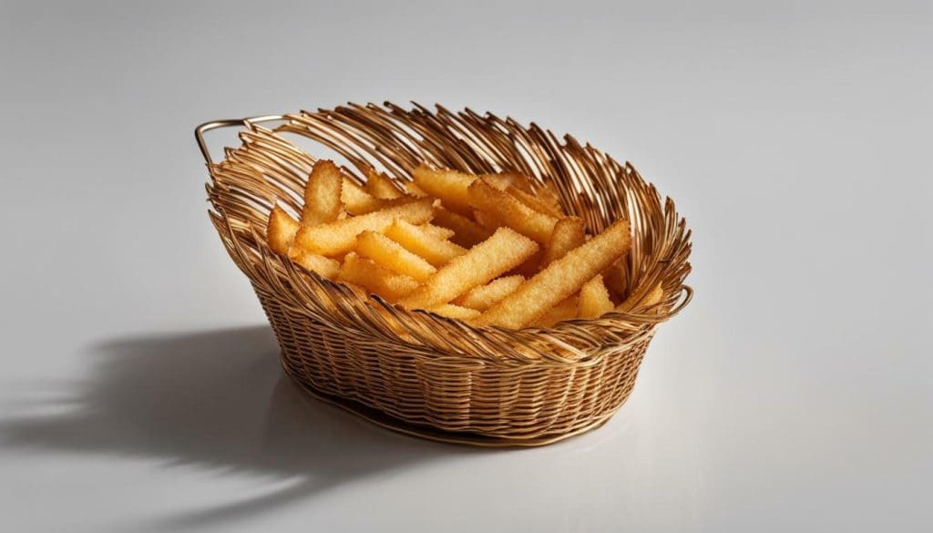 crispy crowns in an air fryer