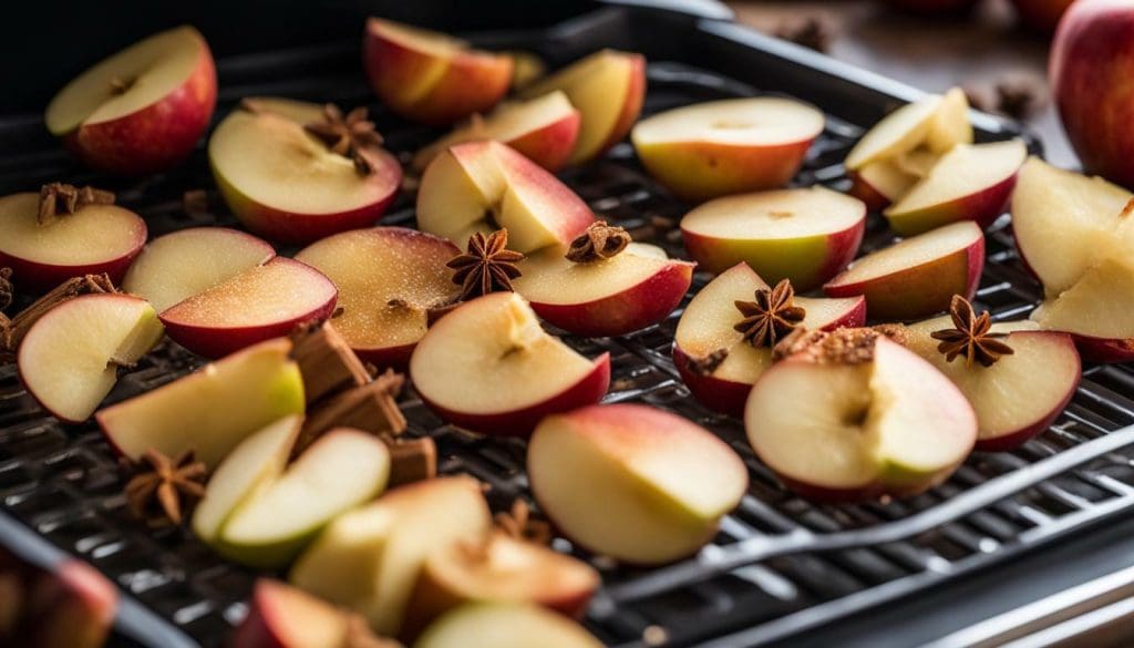 dehydrate apples in air fryer