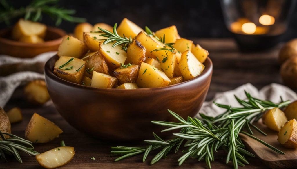 delicious air fryer potatoes