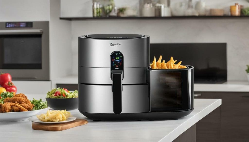 geek chef air fryer features