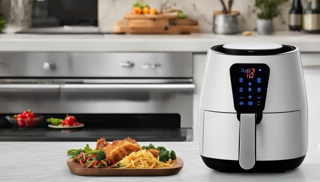 geek chef air fryer features