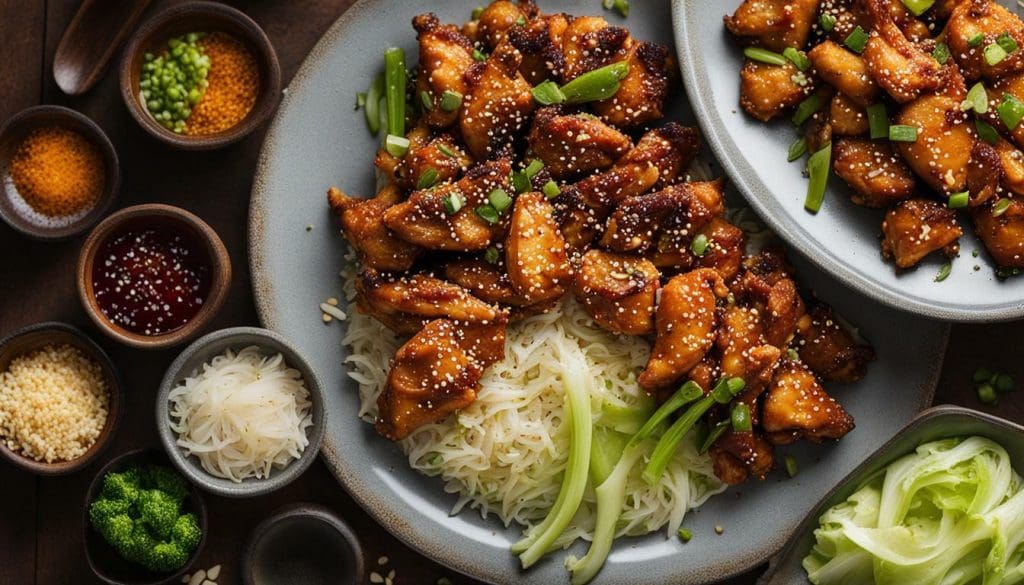 gluten-free sesame chicken