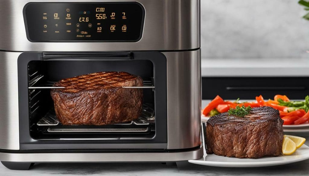 how to cook steak in air fryer oven