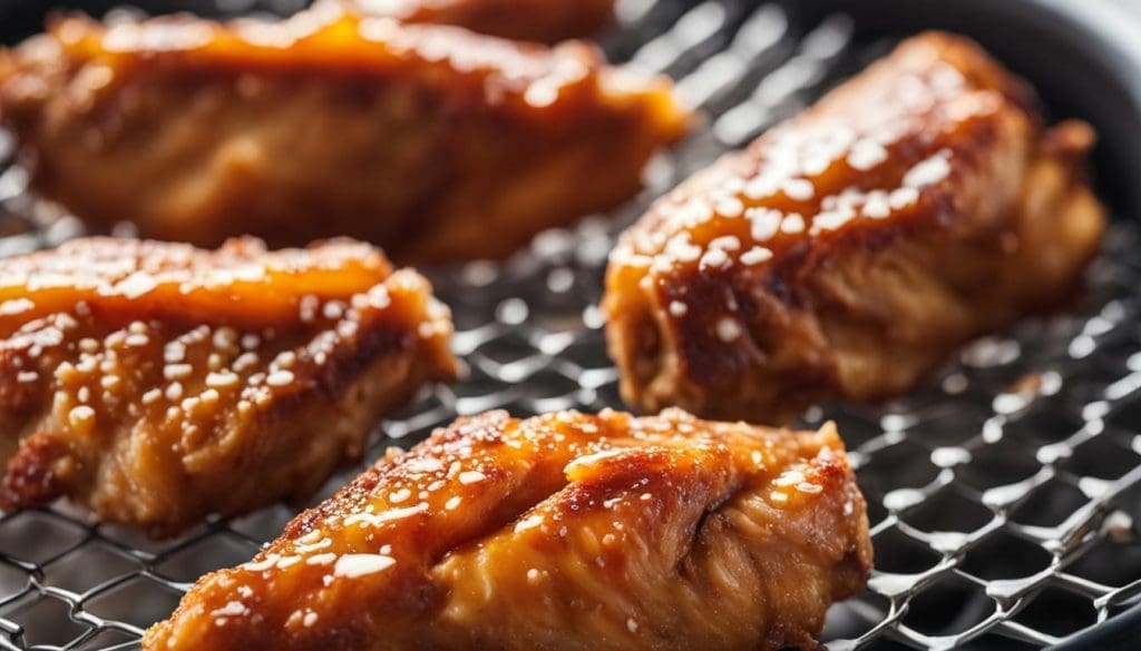 how to cook tyson frozen chicken wings in an air fryer