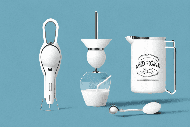 A handheld milk frother with a problem