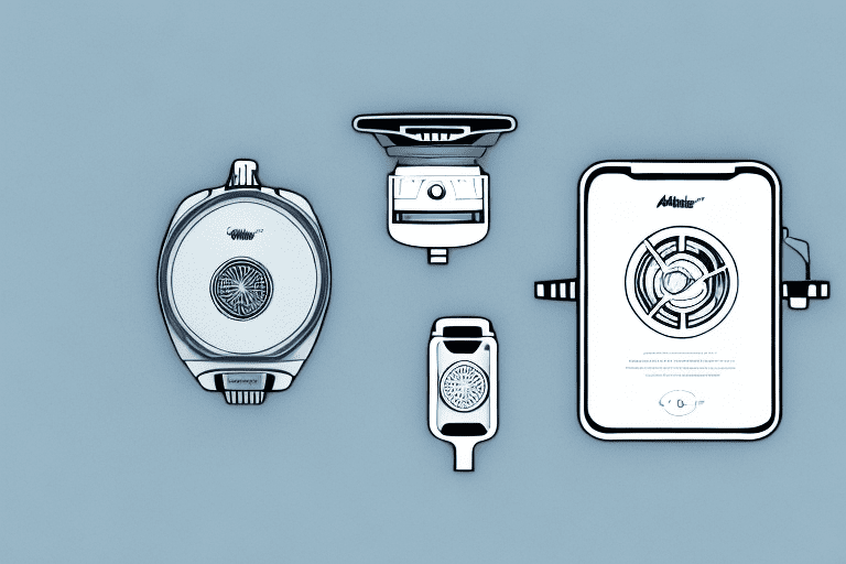 A gowise air fryer with a troubleshooting guide around it