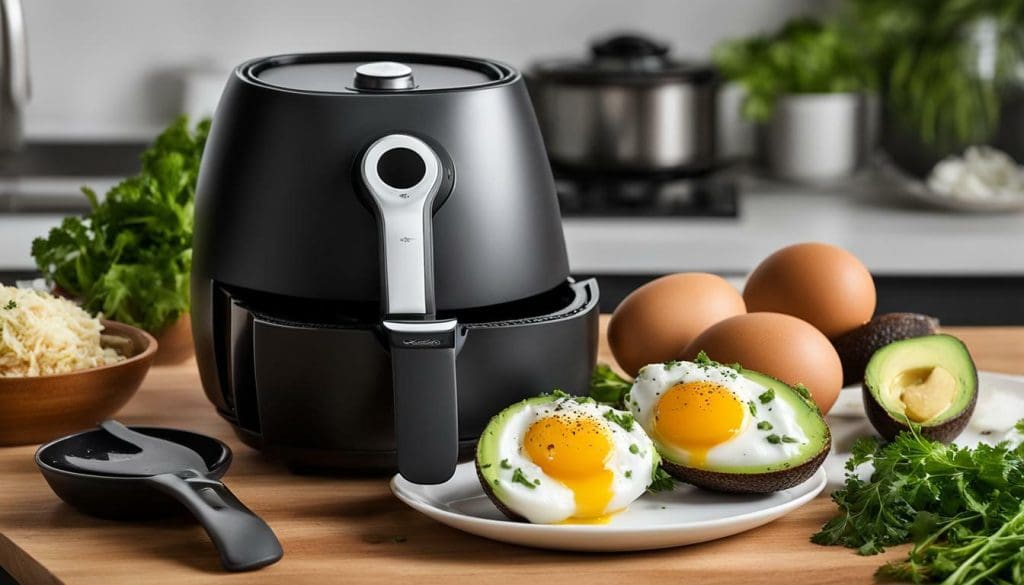 perfect soft boiled eggs in the air fryer