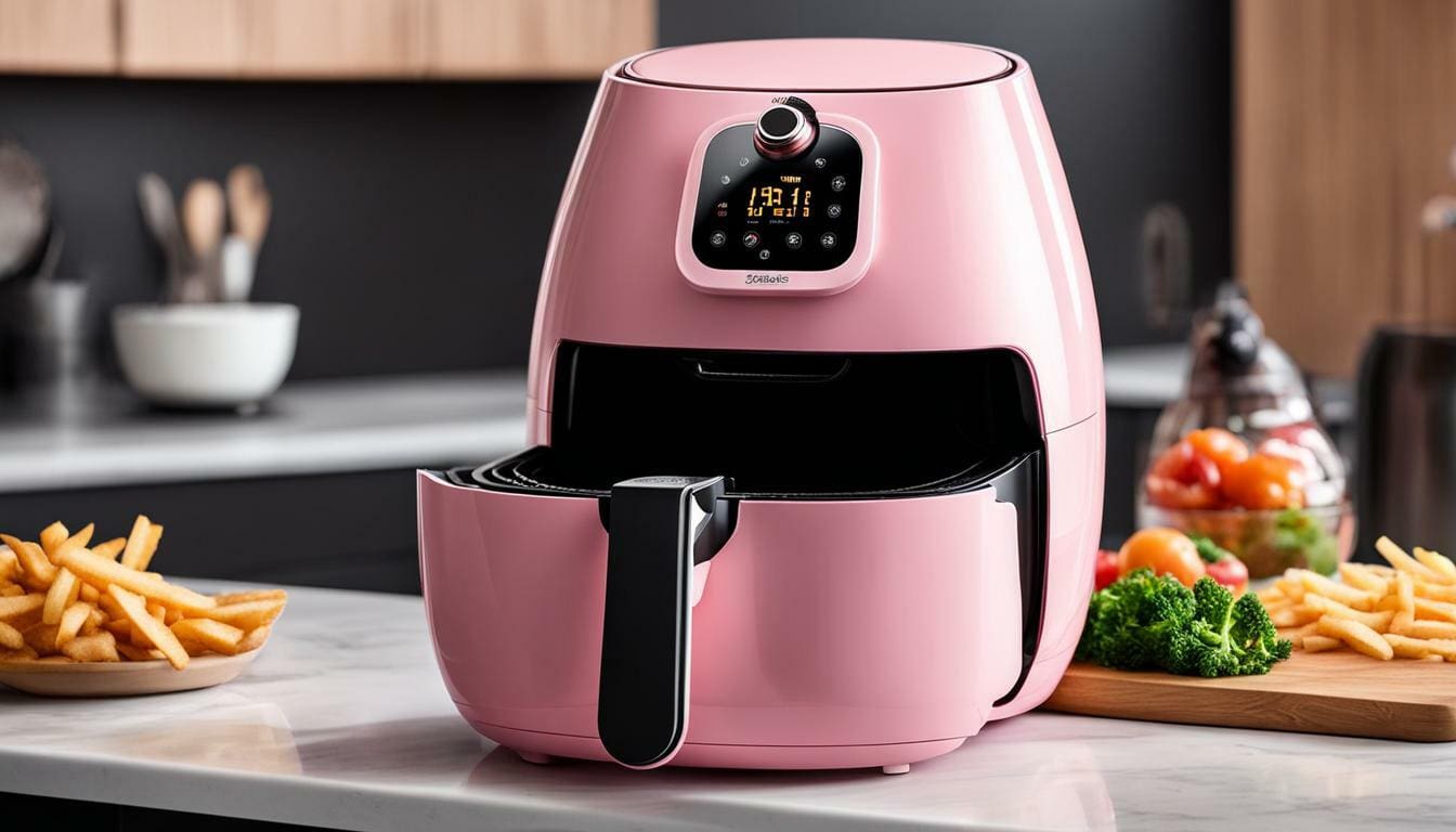 pink air fryer