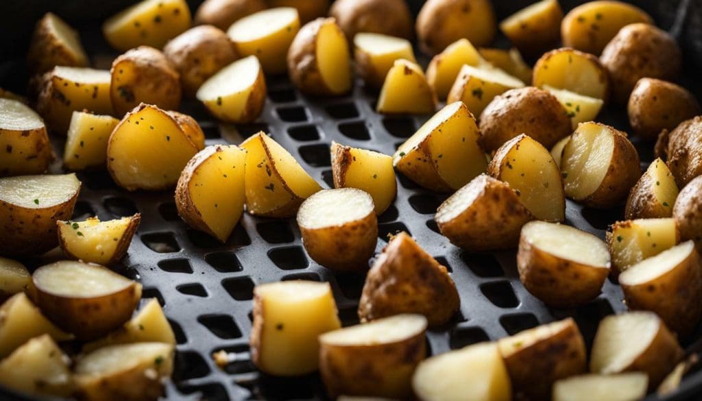 potatoes in air fryer diced