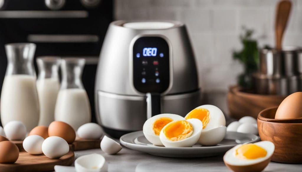 quick and easy soft boiled eggs in air fryer