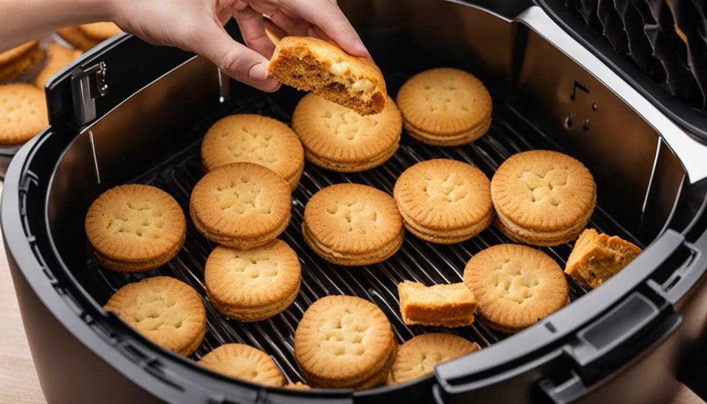 quick biscuit reheating method