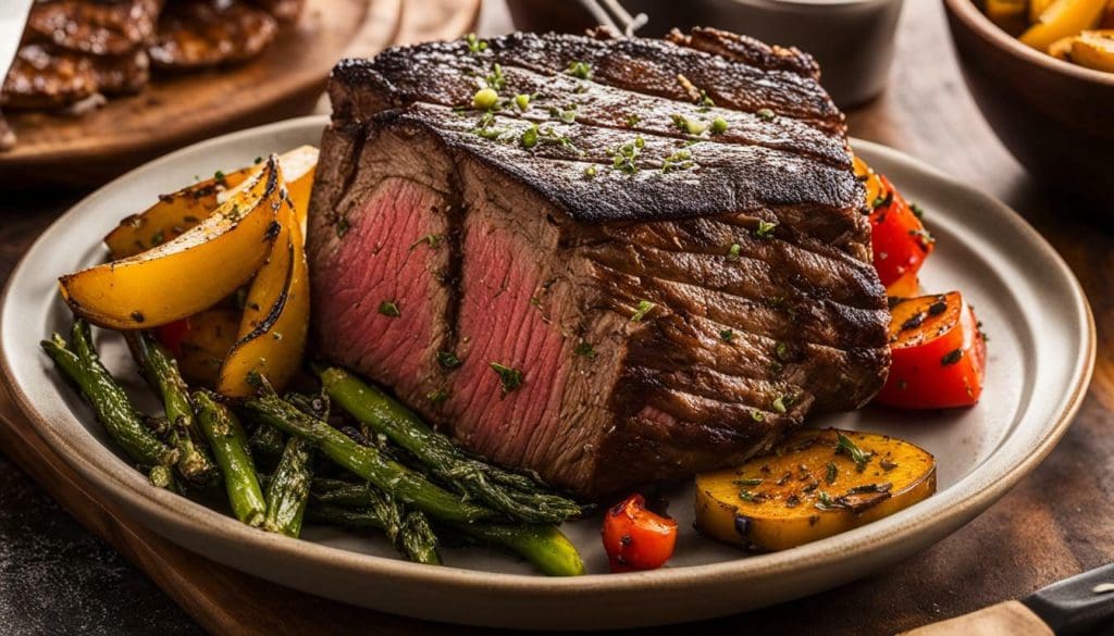 tender steak in air fryer oven
