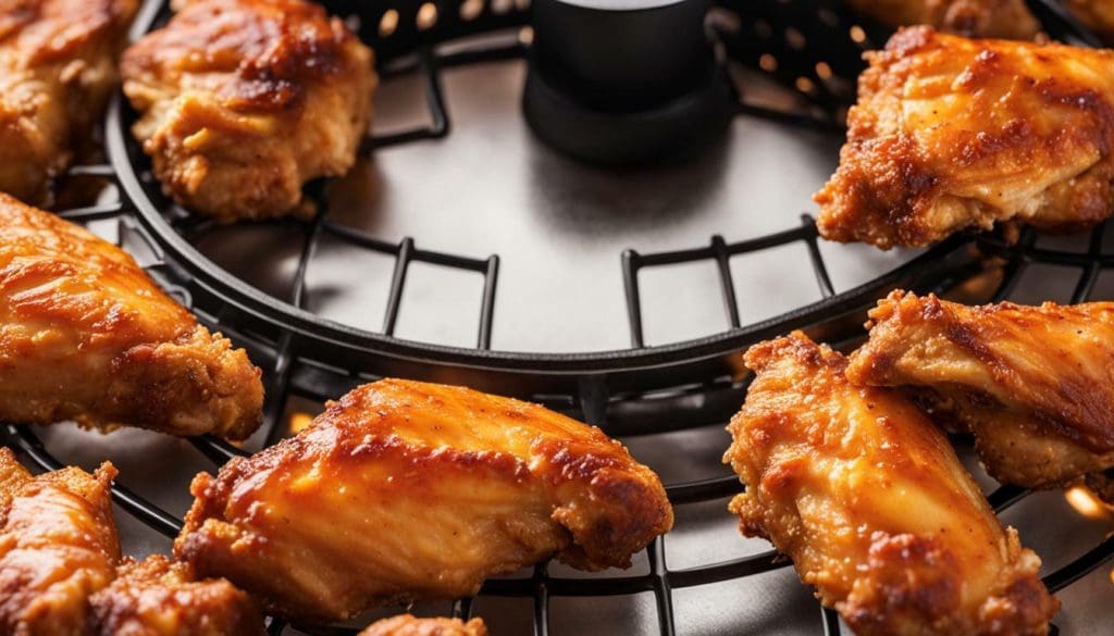 tyson frozen chicken wings in air fryer