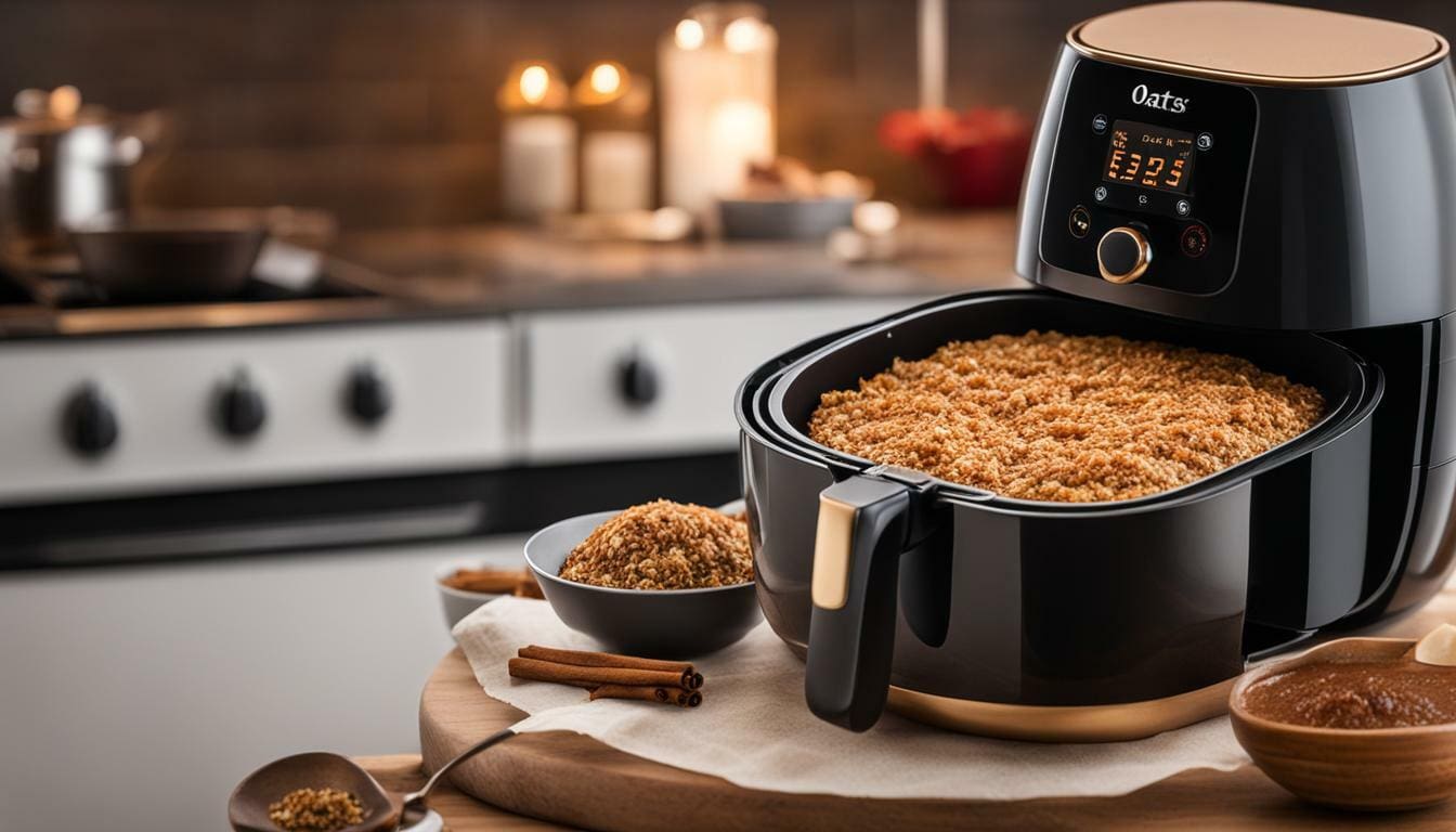 Wake Up to Warm, Cinnamon Brown Sugar Baked Oats from Your Air Fryer