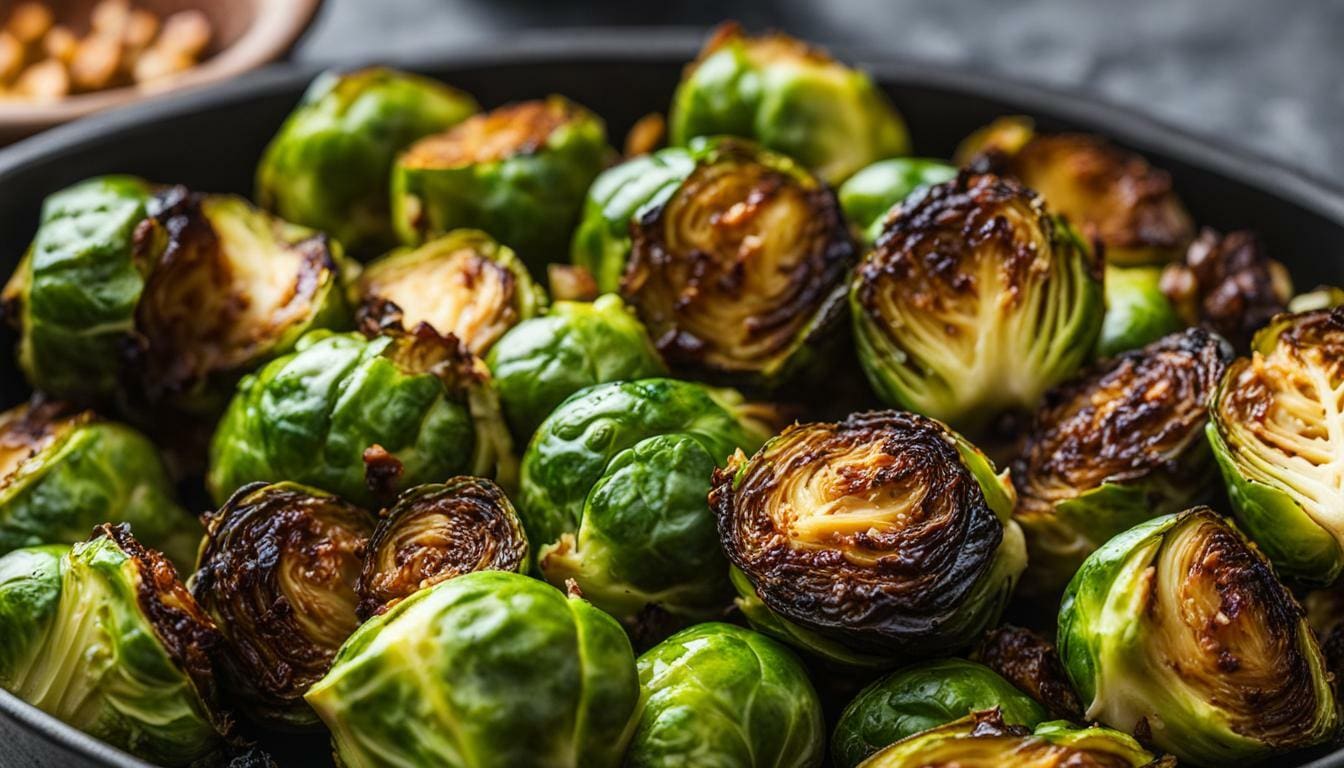 Crispy, Caramelized Brussels Sprouts Made Easy in the Air Fryer