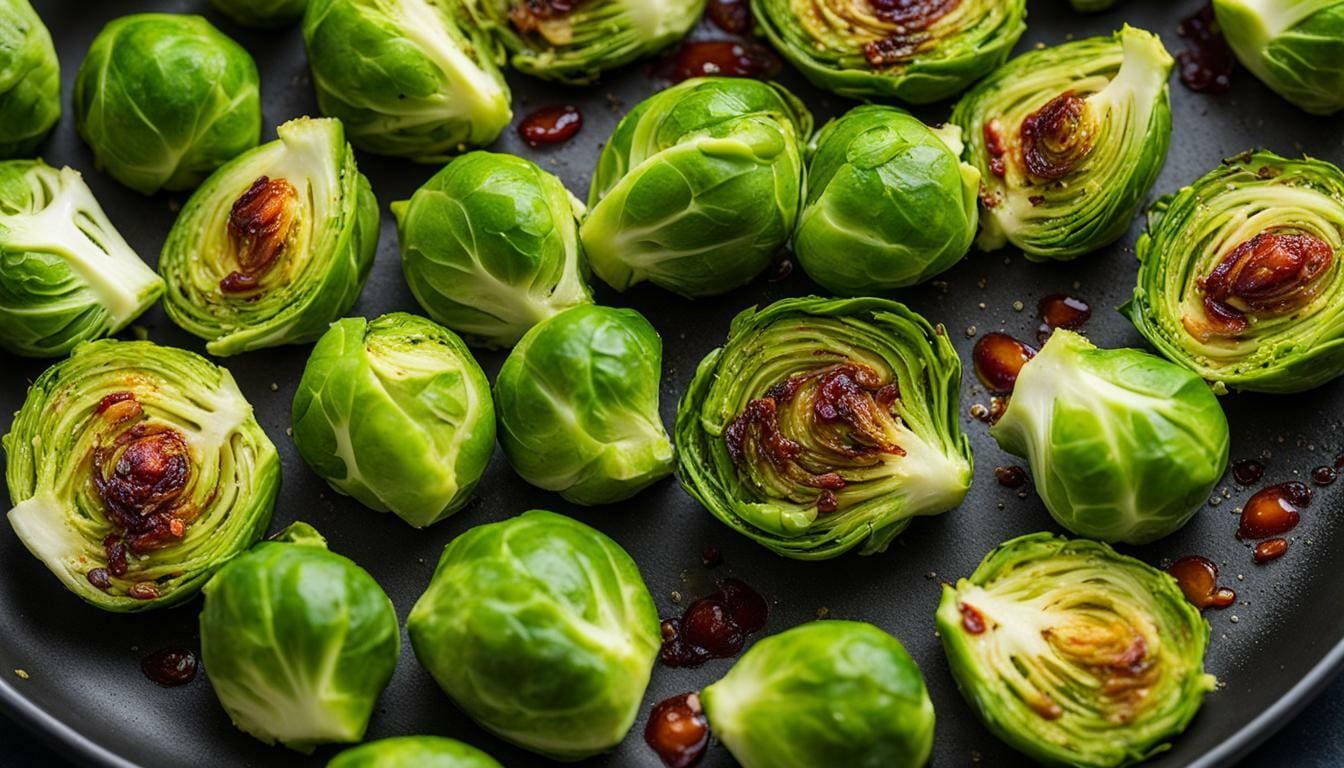 Bloody mary brussel sprouts air fryer