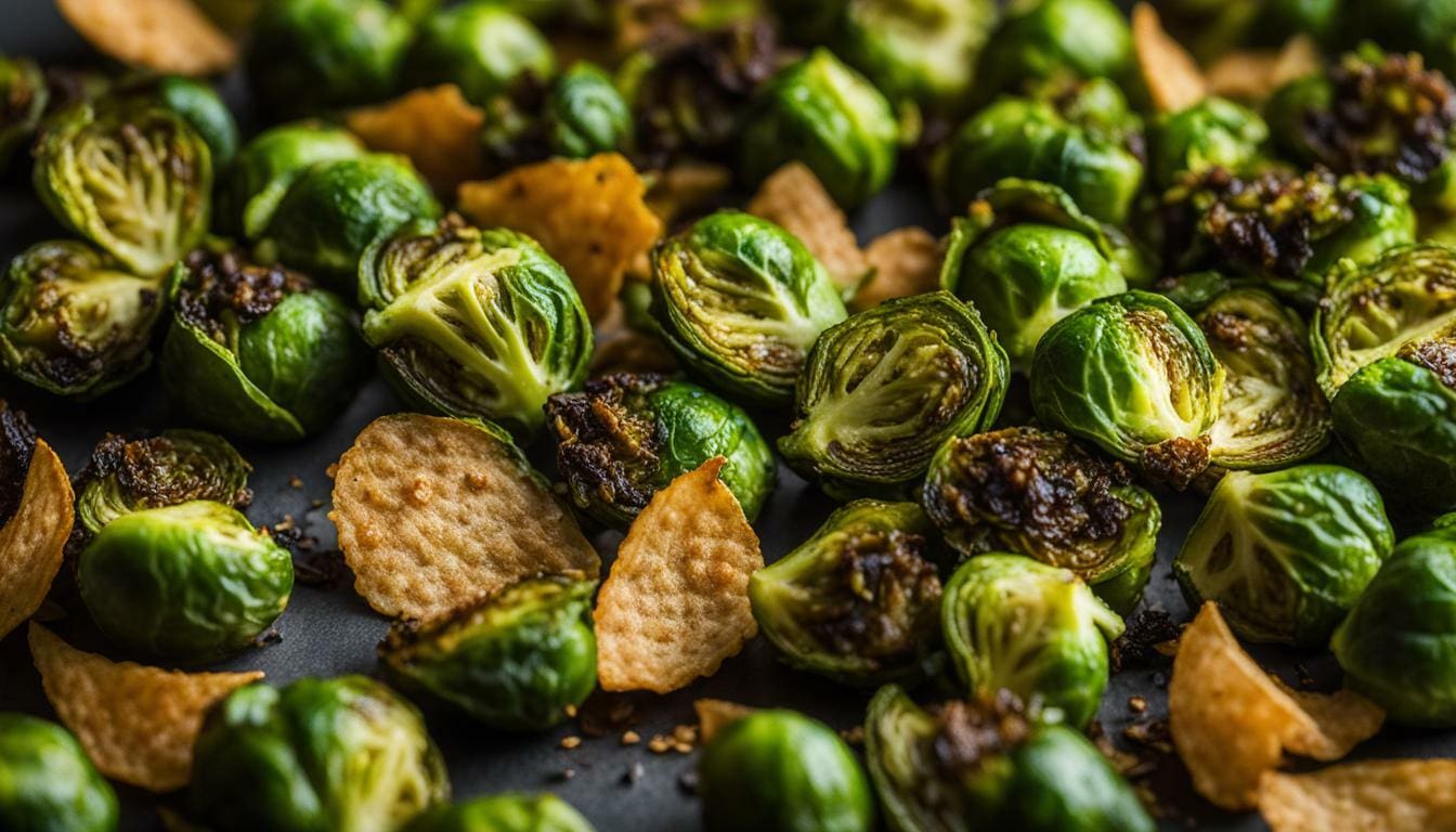 Brussel sprouts chips air fryer