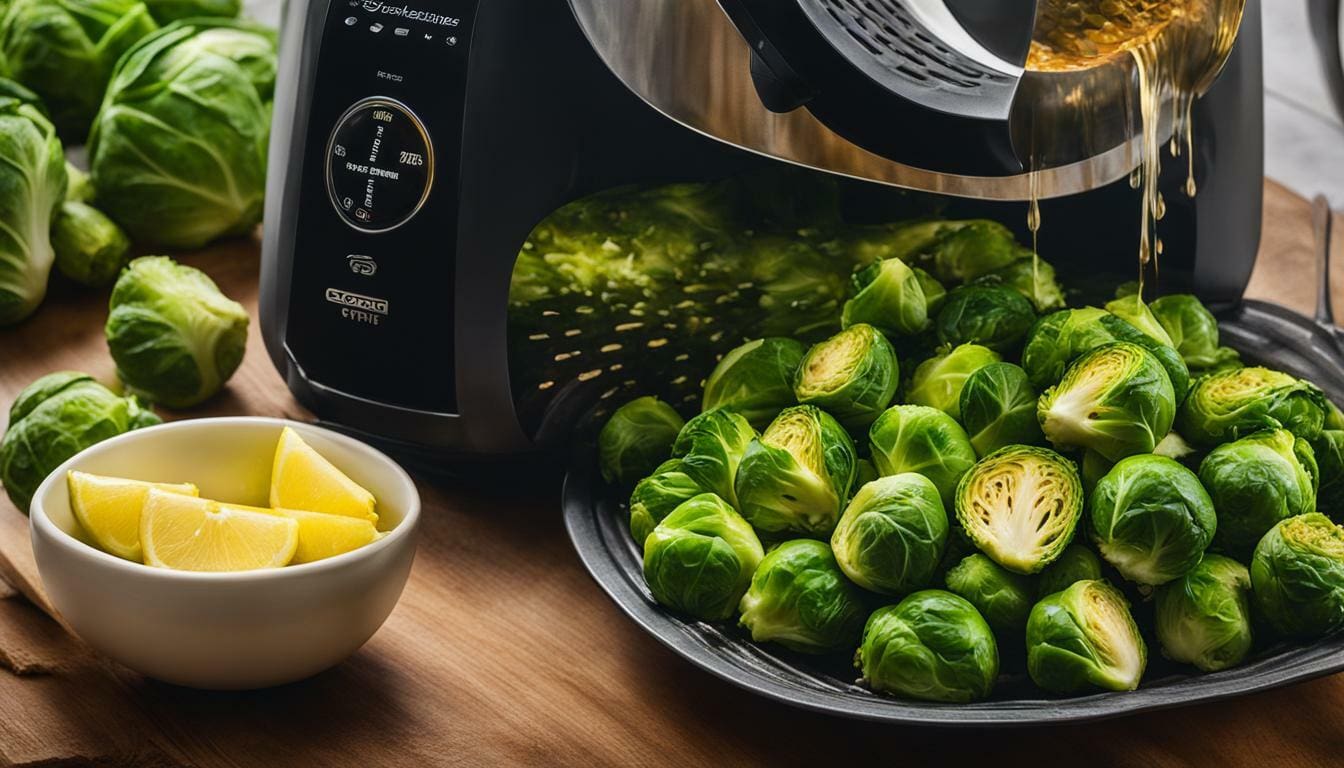 Brussel sprouts in air fryer