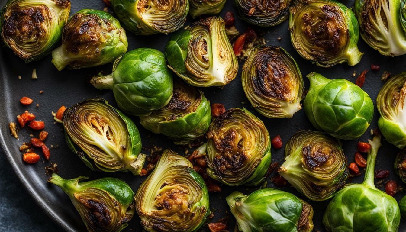 Stay in Ketosis with Crispy Air Fried Brussels Sprouts Two Ways