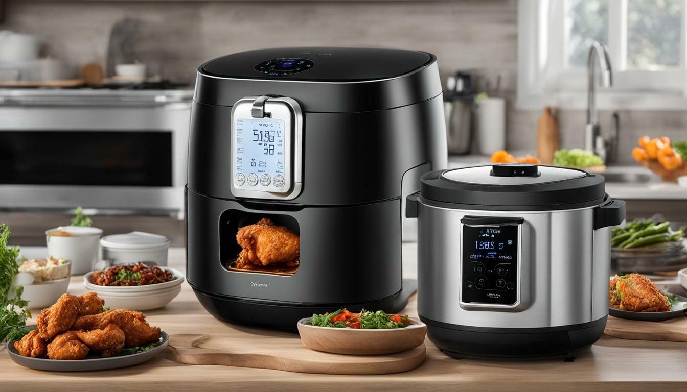 Difference between air fryer and instant pot