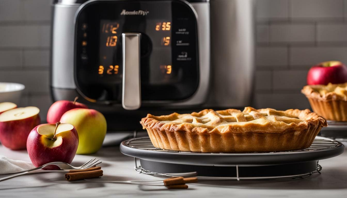 Pie in air fryer