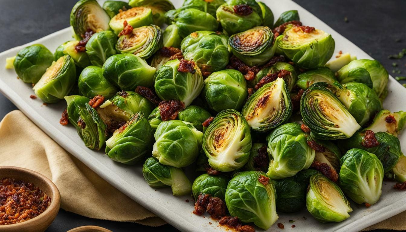 Spicy brussel sprouts air fryer